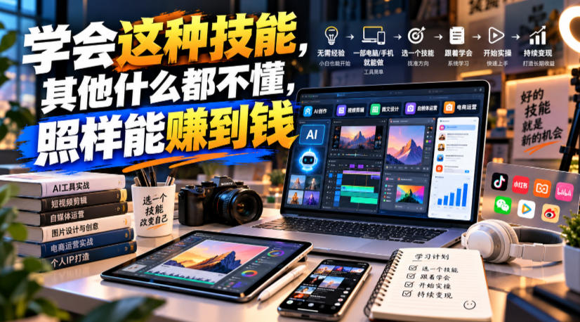 某公众号付费文章：学会这种技能，其他什么都不懂，照样能賺到钱-子比同步系统测试站